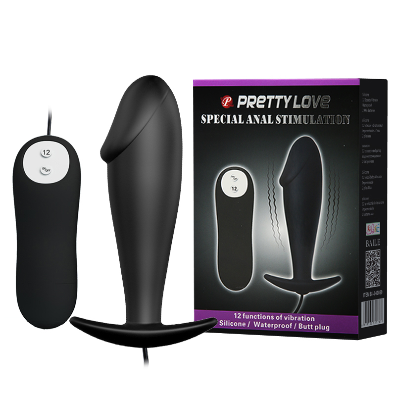 Trứng rung hậu môn Pretty Love Butt Plug