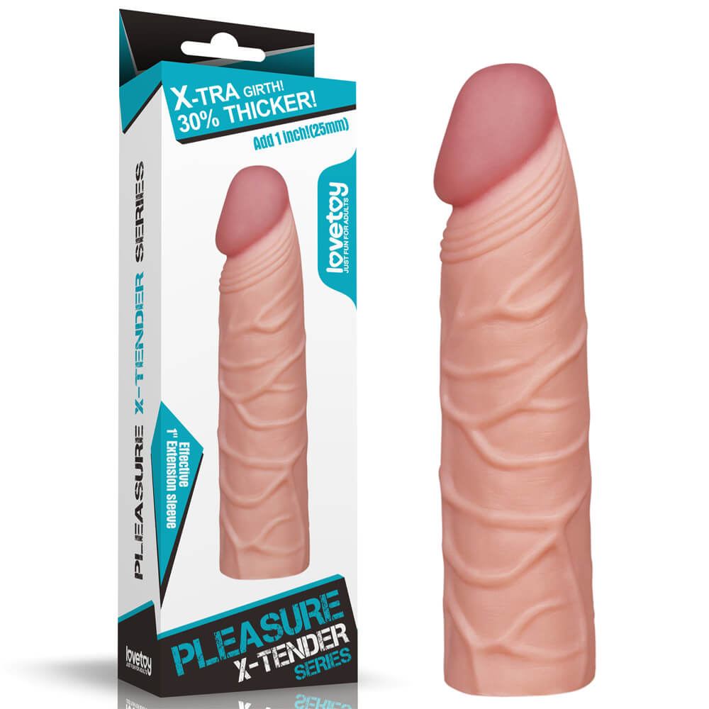 Bao cao su đôn dên Lovetoy tăng 3cm (Hộp Xanh)