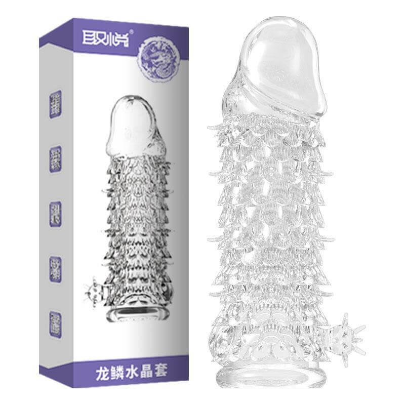 Bao cao su đôn dên Aichao Vảy Cá (Hộp Tím)
