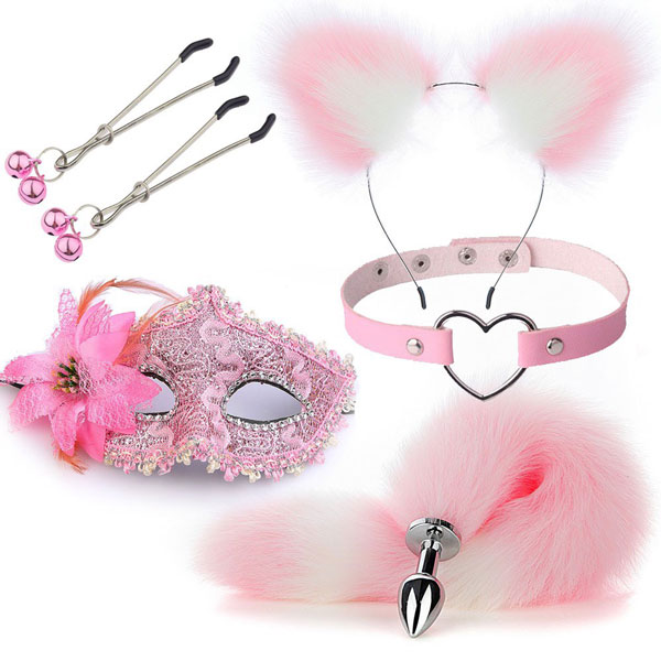 Bộ đồ Sextoy Cosplay Hồ Ly Bộ 5 Món
