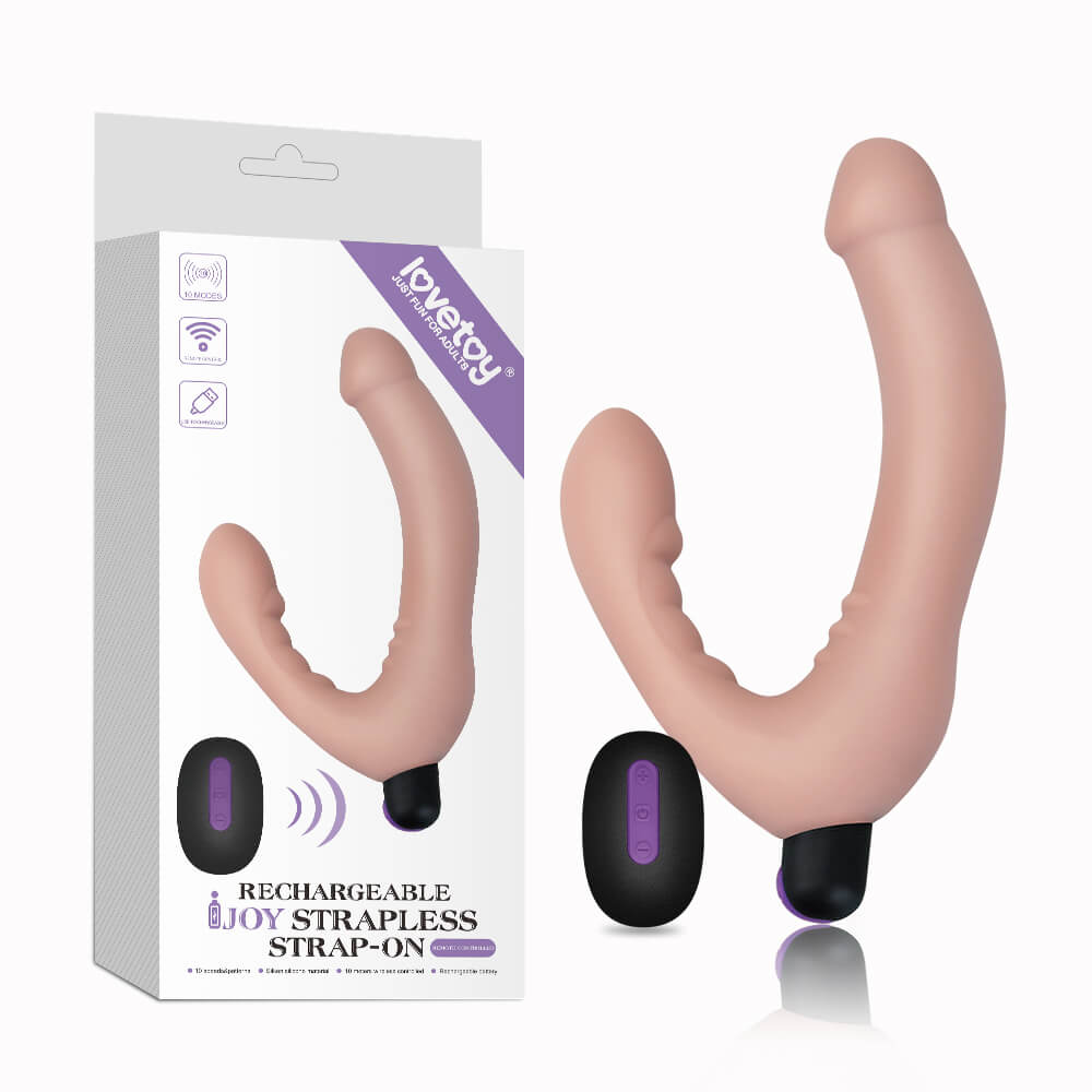 Dương Vật Giả 2 Đầu Lovetoy Ljoy Strapless