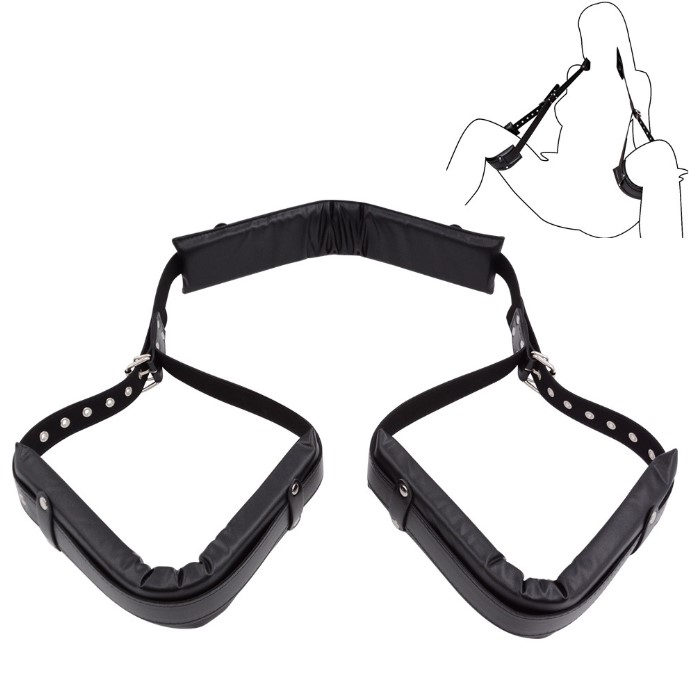 Bộ Trói BDSM Cổ Và Chân Có Đệm Mút