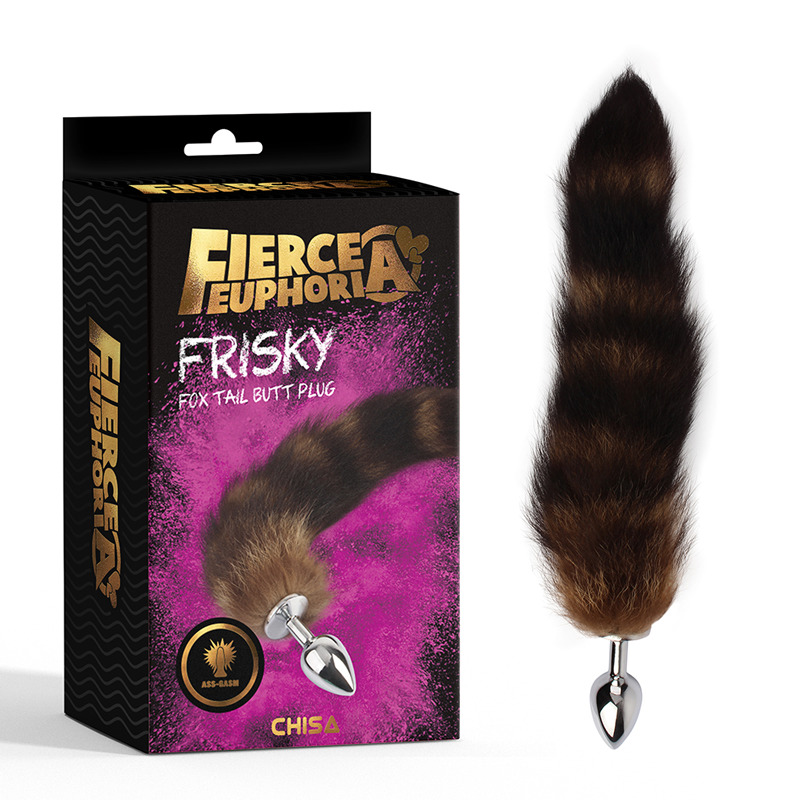Phích Hậu Môn Inox Frisky Fox Tail Butt Plug